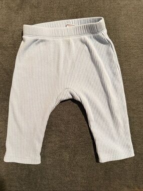 Old Navy Baby Ribbed Pants in Pale Blue
